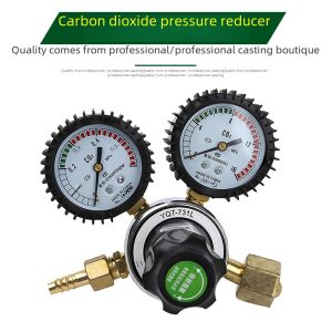 二氧化碳减压器 不加热表 单双级式 跃派CO2减压阀