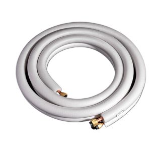 Universal HVAC Copper Pipe Extension Kit (6.35*0.6/9.52*0.6mm OD) for Air Conditioner Outdoor Unit, Compatible with AUX Haier Gree Midea Tcl Chigo Skyworth etc. (3-30m customizable lengths)