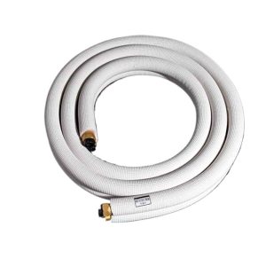 Universal HVAC Copper Pipe Extension Kit (6.35mm OD Copper, 12.7mm OD Aluminum) for Air Conditioner Units, Fire Retardant, High Pressure Resistant