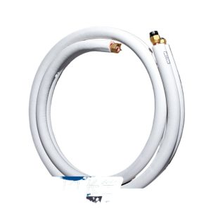 Universal HVAC Copper Pipe Extension Kit (9.52x0.6mm, 15.88x0.7mm) with Anti-Aging Insulation for Air Conditioner Units, Compatible with Chunchlan AC Systems, Replaces YD-3m3p-YHMK-190319-4